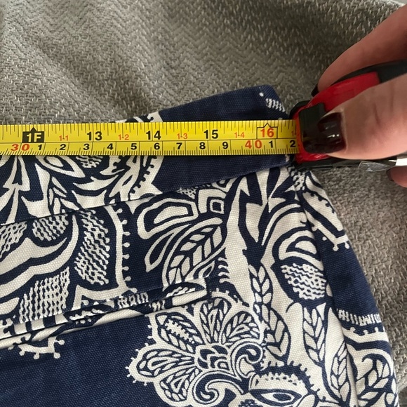 Gap navy white print shorts women size 6 - Picture 5 of 6